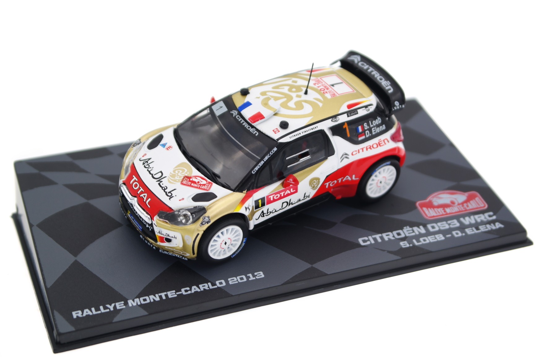 Miniature Citroën DS Rallye Monte Carlo - Ixo / Altaya - 1/18 - Occasion