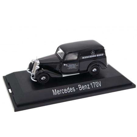 Schuco Mercedes-Benz 170 V Kastenwagen Daimler Benz AG W136 1950 - Black