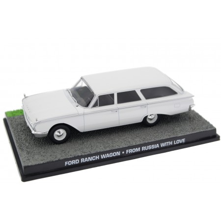 Altaya Ford Ranch Wagon "From russia with Love (1963)" 1960 - Corinthian White