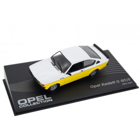 Altaya Opel Kadett C GT/E 1977 - Polar White/Sunglow Yellow