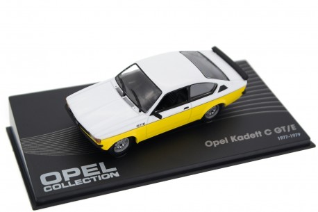 Altaya Opel Kadett C GT/E 1977 - Polar White/Sunglow Yellow