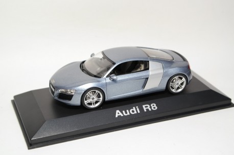 Schuco Audi R8 Coupé 4.2 FSI quattro 2007 - Jet Blue Metallic