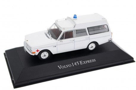 Atlas Volvo 145 Express Ambulance 1969 - California White