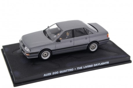 Altaya Audi 200 quattro Exclusiv C3 44Q "The Living Daylights (1987)" 1986 - Titanium Grey Metallic