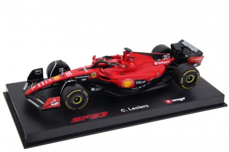 Bburago Ferrari SF-23 #16 "Scuderia Ferrari" Formula 1 2023 - Charles Leclerc