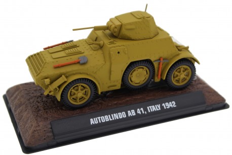 Atlas Autoblinda Fiat Ansaldo AB41 1942 - Desert Yellow
