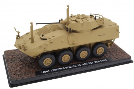 Atlas General Motors LAV-25 Light Armored Vehicle 1991 - Desert Sand