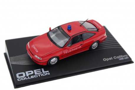 Altaya Opel Calibra V6 Notarzt 1990 - Signal Red