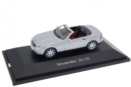 Herpa Mercedes-Benz SLK-Class 230 Kompressor R170 1996 - Brilliant Silver Metallic