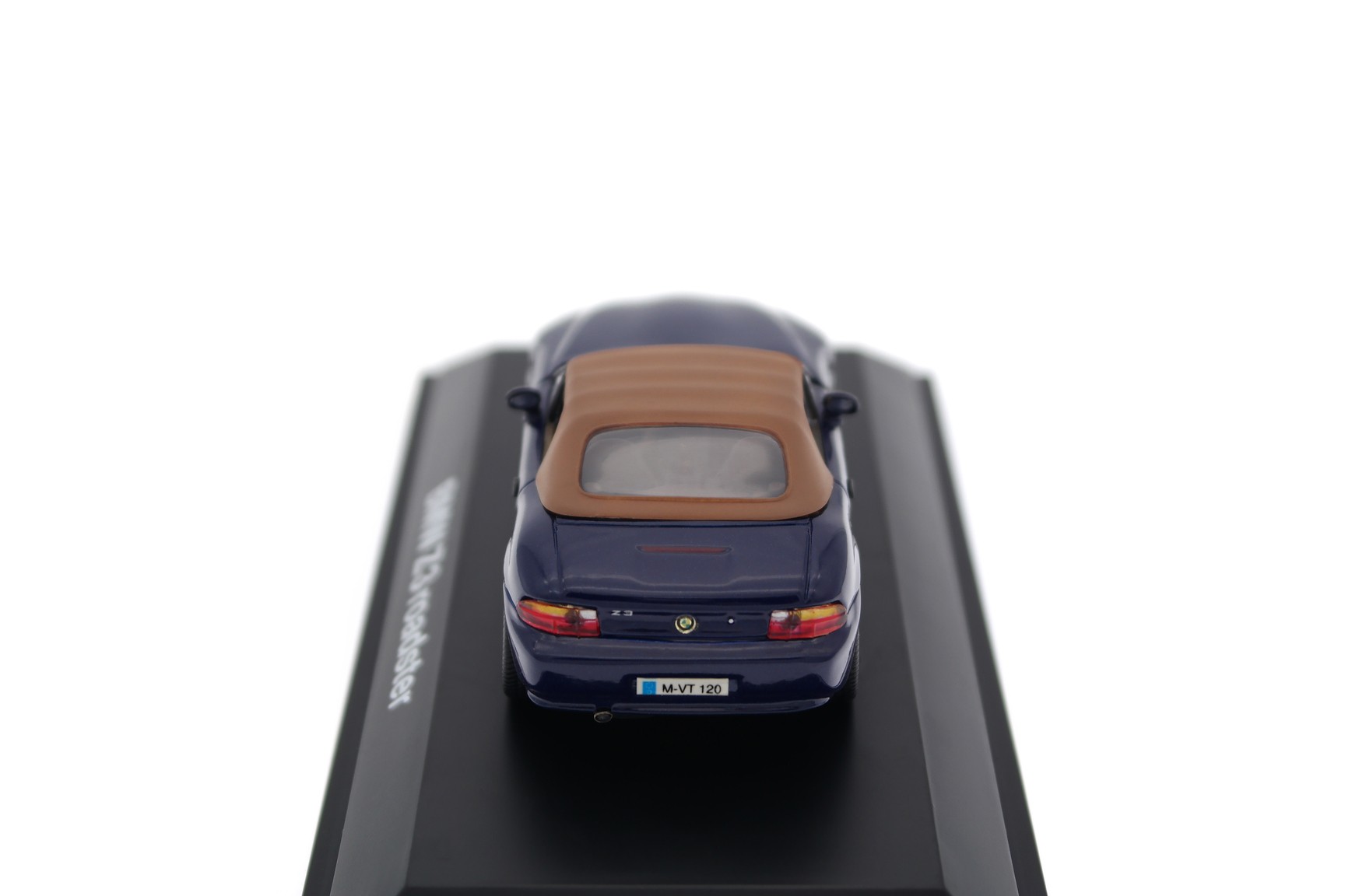 A collectible scale model BMW Z3 Roadster from Schuco