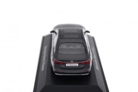 A collectible scale model Mercedes-Benz E-Class from iScale