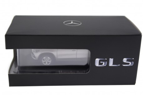 A collectible scale model Mercedes-Benz GLS-Class from Z Models