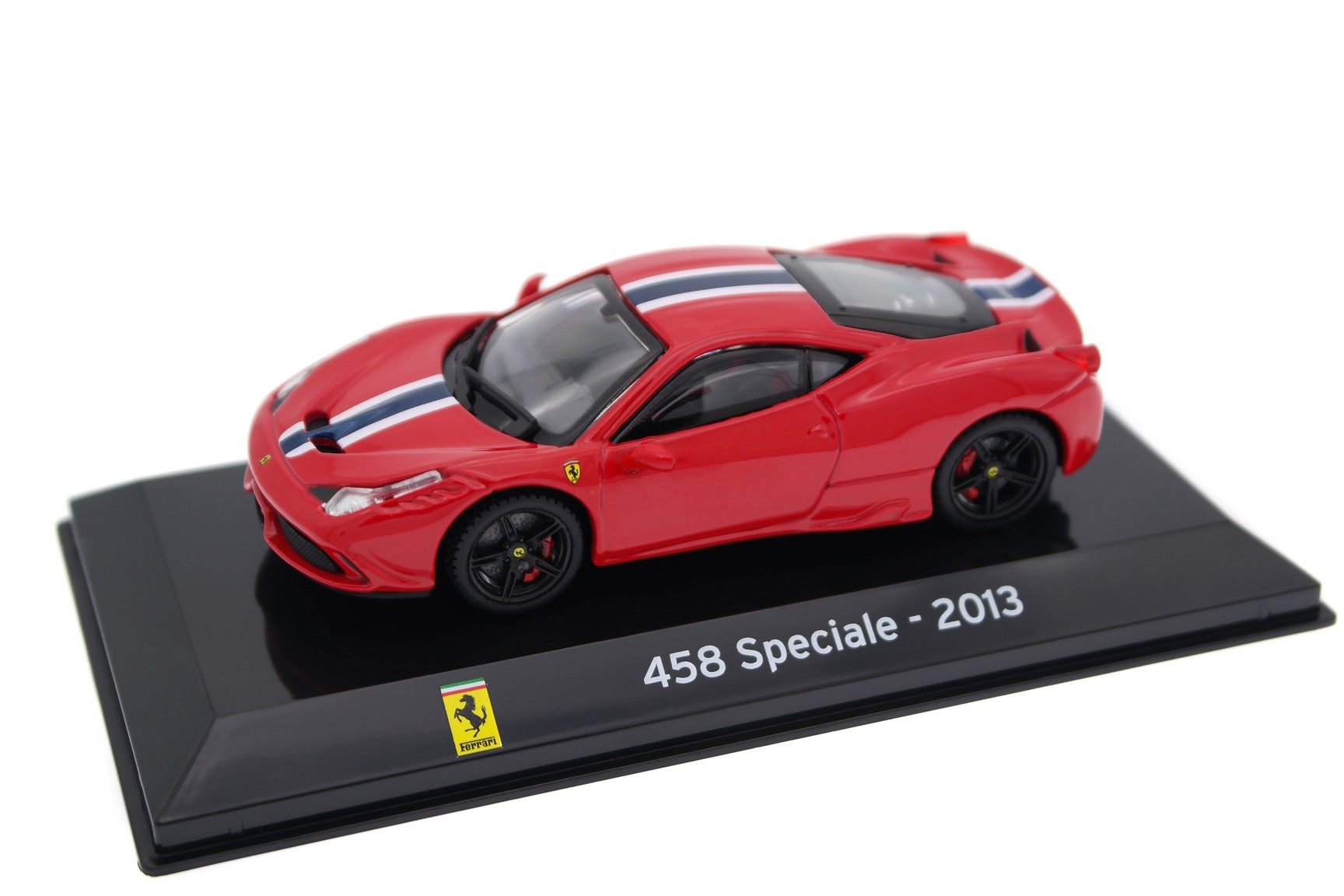 Modellino Auto BBR Models 1/43 Ferrari 458 Speciale A 2015 Artemis Green With Italian Flag Ltd With Red Plaque