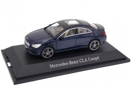 Kyosho Mercedes-Benz CLA-Class Coupé AMG Line C117 MOPF 2016 - Cavansite Blue Metallic