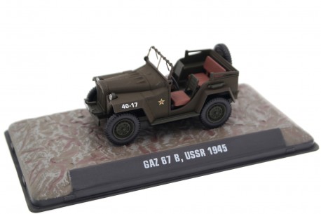 Atlas GAZ 67B 1945 - Military Green