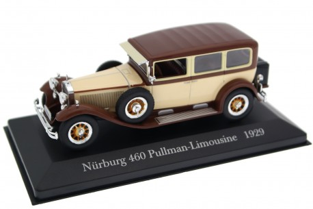 DeAgostini Mercedes-Benz Nürburg 460 Pullman-Limousine W08 1929 - Beige/Brown