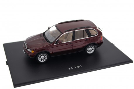 Minichamps BMW X5 3.0d E53 2000 - Mahogany Brown Metallic