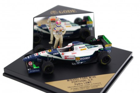 Göde Minardi M195 #23 "Minardi Scuderia Italia" Portuguese Grand Prix Formula 1 1995 - Pedro Lamy