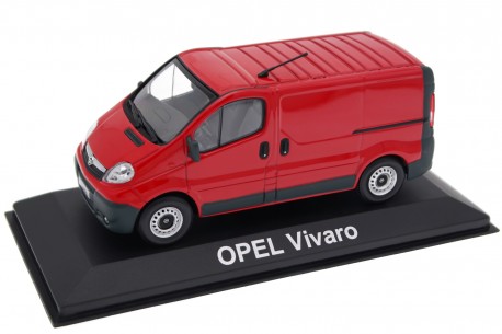 Minichamps Opel Vivaro A Facelift Kastenwagen L1H1 2006 - Magma Red