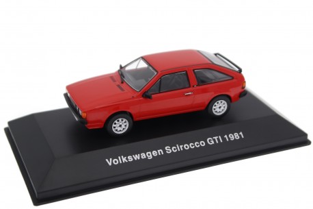 DeAgostini Volkswagen Scirocco II GTI 1981 - Mars Red