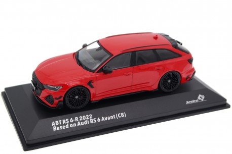Solido ABT RS6-R based on Audi RS6 Avant C8 2022 - Misano Red Metallic