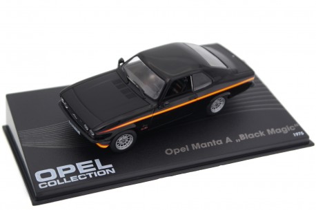Altaya Opel Manta A GT/E Black Magic 1975 - Black