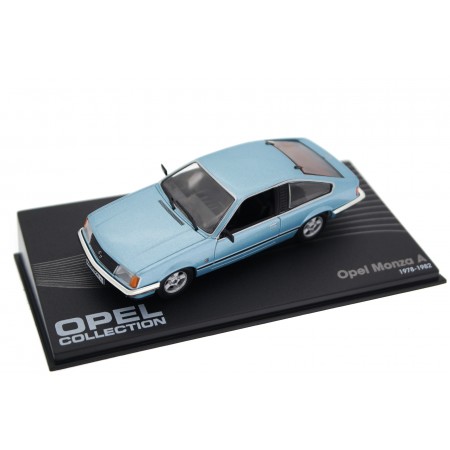 Altaya Opel Monza A1 2.8 S 1978 - Crystal Blue Metallic