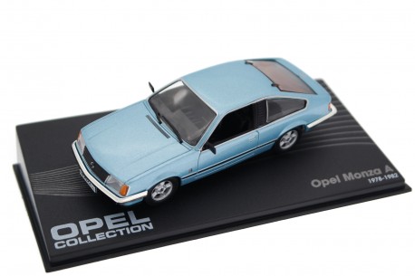 Altaya Opel Monza A1 2.8 S 1978 - Crystal Blue Metallic