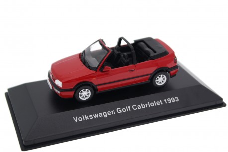 DeAgostini Volkswagen Golf III Cabriolet 1993 - Paprika Red