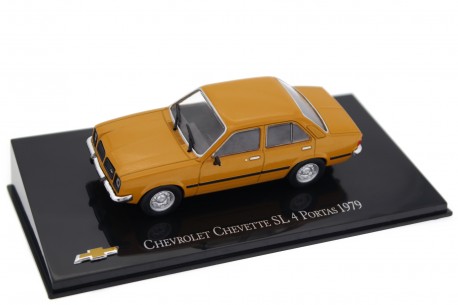 Hachette Chevrolet Chevette SL 4 Portas 1979 - Honey Mustard Yellow