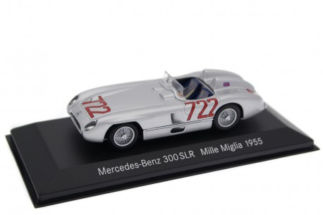Minichamps Mercedes-Benz 300 SLR W196S #722 "Daimler Benz AG" Winner Mille Miglia 1955 - S.Moss/D.Jenkinson