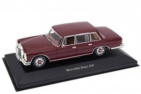 IXO Mercedes-Benz 600 W100 1964 - Medium Red