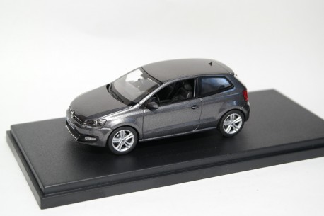 Schuco Volkswagen Polo V TDI 6R 3-door 2009 - Pepper Grey Metallic
