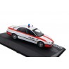 Altaya Opel Omega B 3.0i Kantonspolizei Zürich Patrouillenwagen 1994 - Glacier White/Luminous Red