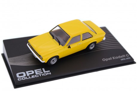 Altaya Opel Kadett C1 2-door Limousine 1973 - Jamaica Yellow