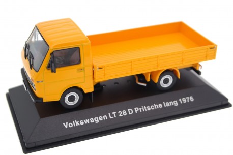DeAgostini Volkswagen Transporter LT 28 D Pritsche LWB 1976 - Chrome Yellow