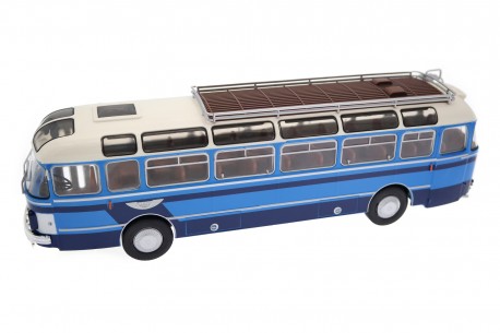 Hachette Saviem ZR 20 Grand Luxe STAHV Epinal 1958 - Dark Blue/Blue/Beige