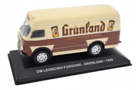 Altaya OM Leoncino Furgone Grünland 1959 - Brown/Beige X