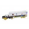 Altaya Berliet TLM 10 R Interflora Refrigerated Trailer 1953 - Yellow/Blue/Black/White