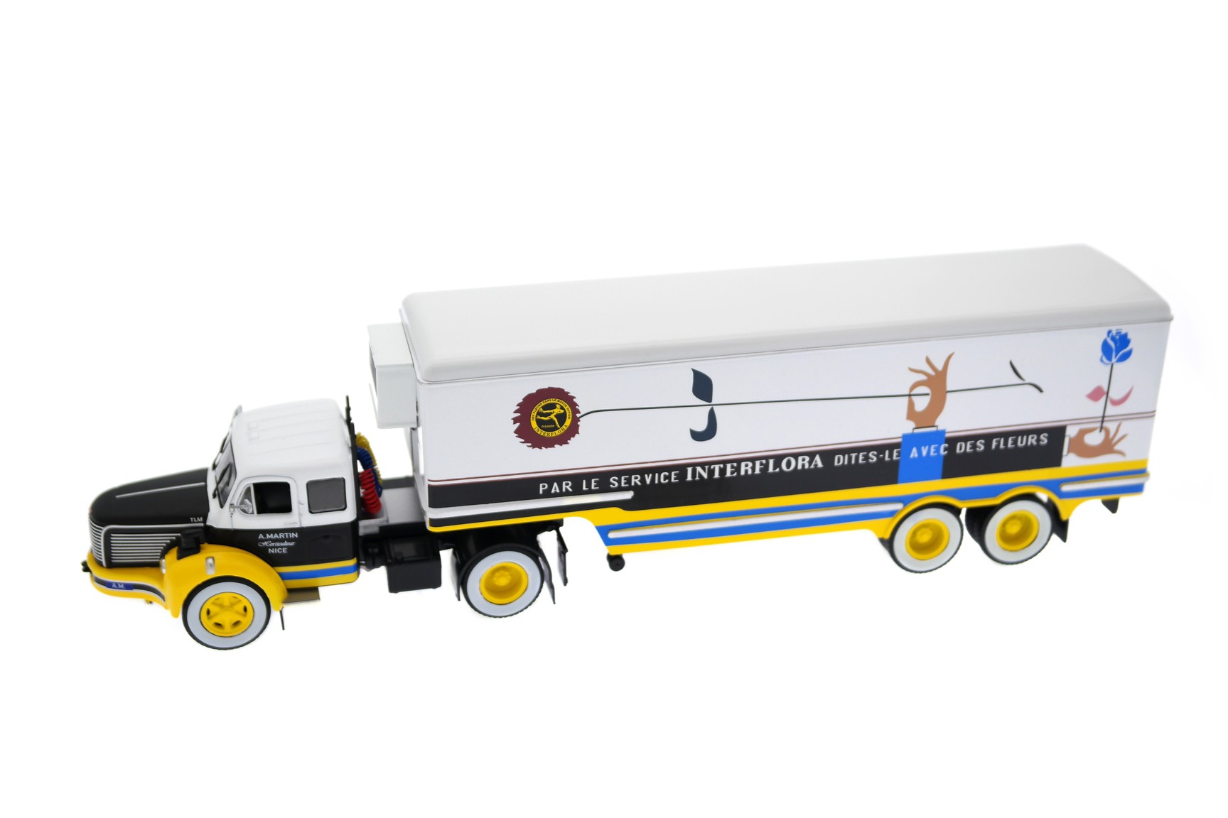 SEMI REMORQUE BERLIET TLM 10 1/43 ALTAYA