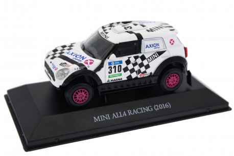 Altaya Mini Countryman All4 Racing #310 "Axion X-Raid Team" Dakar Rally 2016 - O.Terranova/B.Graue