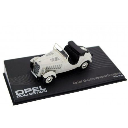 Altaya Opel 6 Geländesportwagen 1934 - Chamonix White