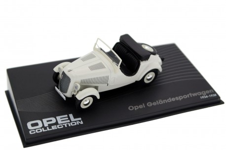 Altaya Opel 6 Geländesportwagen 1934 - Chamonix White