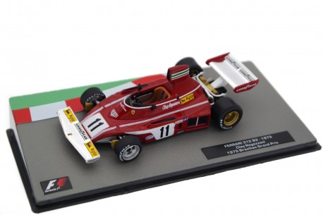 Centauria Ferrari 312 B3 #11 "Scuderia Ferrari SpA SEFAC" Brazillian Grand Prix Formula 1 1975 - Clay Regazzoni