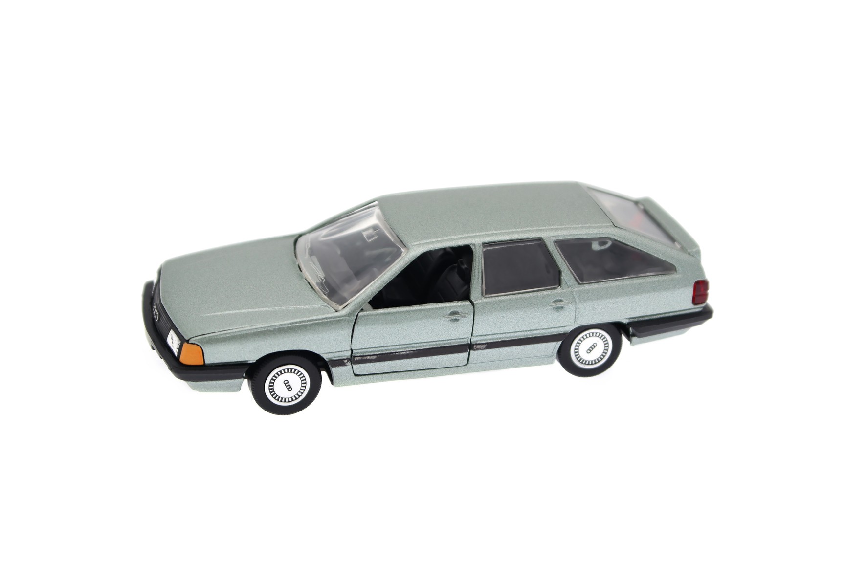 Audi 100 C4 Avant Cooper Metallic - Schabak 1:43 - Miniature Métal