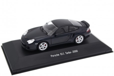 Atlas Porsche 911 Turbo 996 2000 - Midnight Blue Metallic