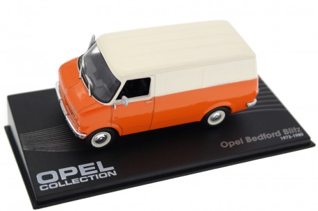 Altaya Opel Bedford Blitz Kasten CF 1973 - Cargo Orange/Cargo Beige
