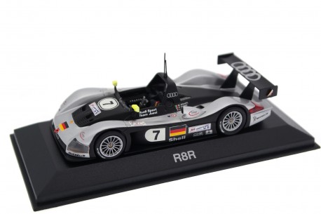 Minichamps Audi R8R #7 "Audi Sport Team Joest" 24 Hours of Le Mans 1999 - M.Alboreto/R.Capello/L.Aïello