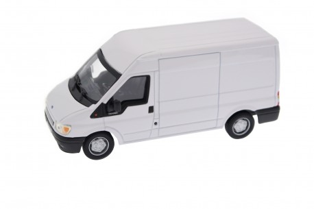 Cararama Ford Transit V Van L1H2 V184 2000 - Oxford White