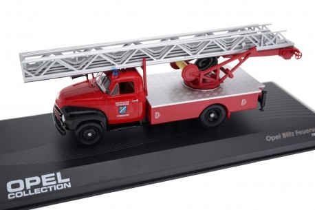 Altaya Opel Blitz Magirus DL18 Freiwillige Feuerwehr 1952 - Red